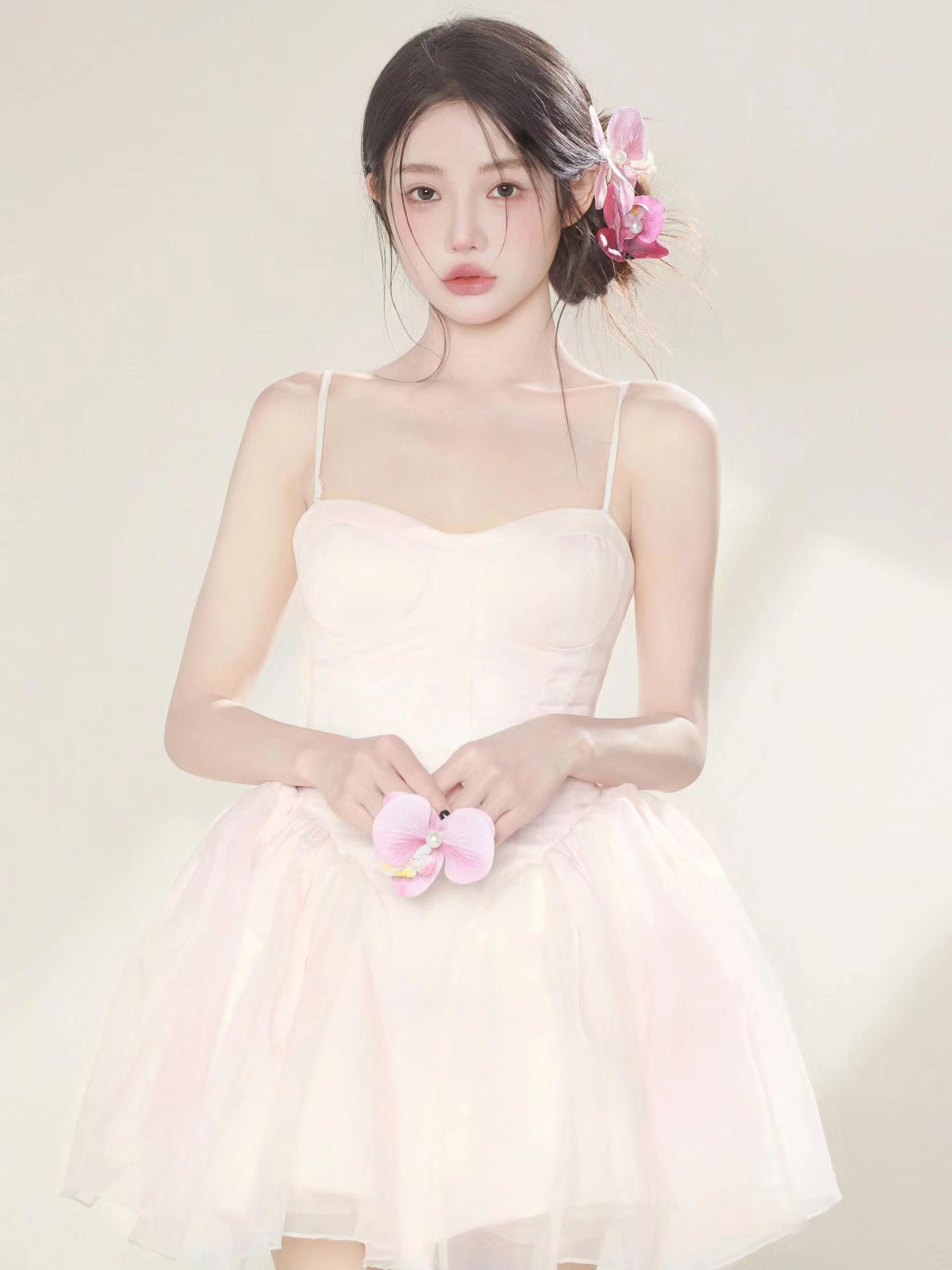 Portrait Photography With Lighting - Summer New Light Oxygen Korean Style