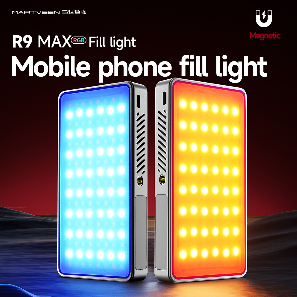 Photography Mobile Lighting - Mini Rechargeable R9PRO full-color RGB Camera