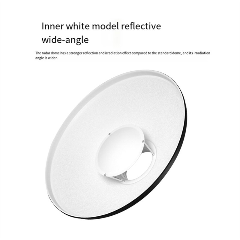 Portrait Photography With Lighting - Beauty Dish Reflector 30Cm For Studio