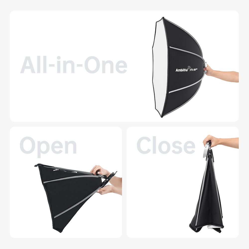 AMBITFUL FS60PROII Fast Setup  - Photography Studio Lighting Set Up 리뷰 및 가격