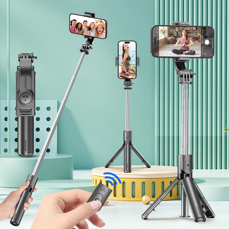 Selfie Stick Tripod with Detac - Photography Video Lighting Kit With Adjustable Tripod Stand 리뷰 및 가격
