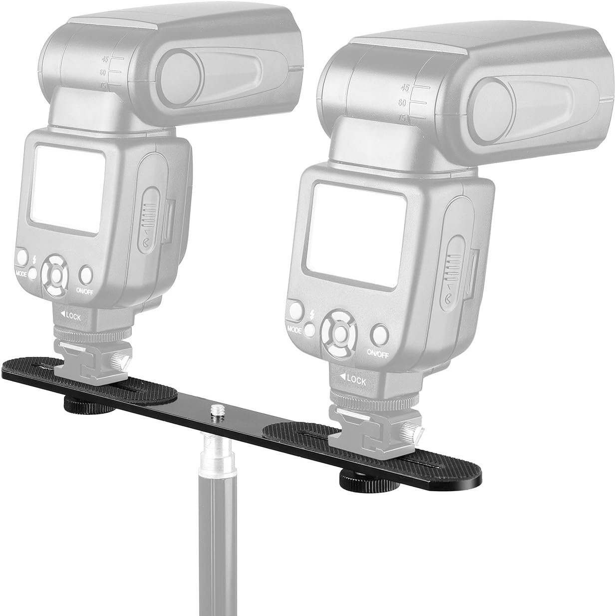 1/4'' Dual Flash Bracket Mount - Photography Video Lighting Kit With Adjustable Tripod Stand 리뷰 및 가격