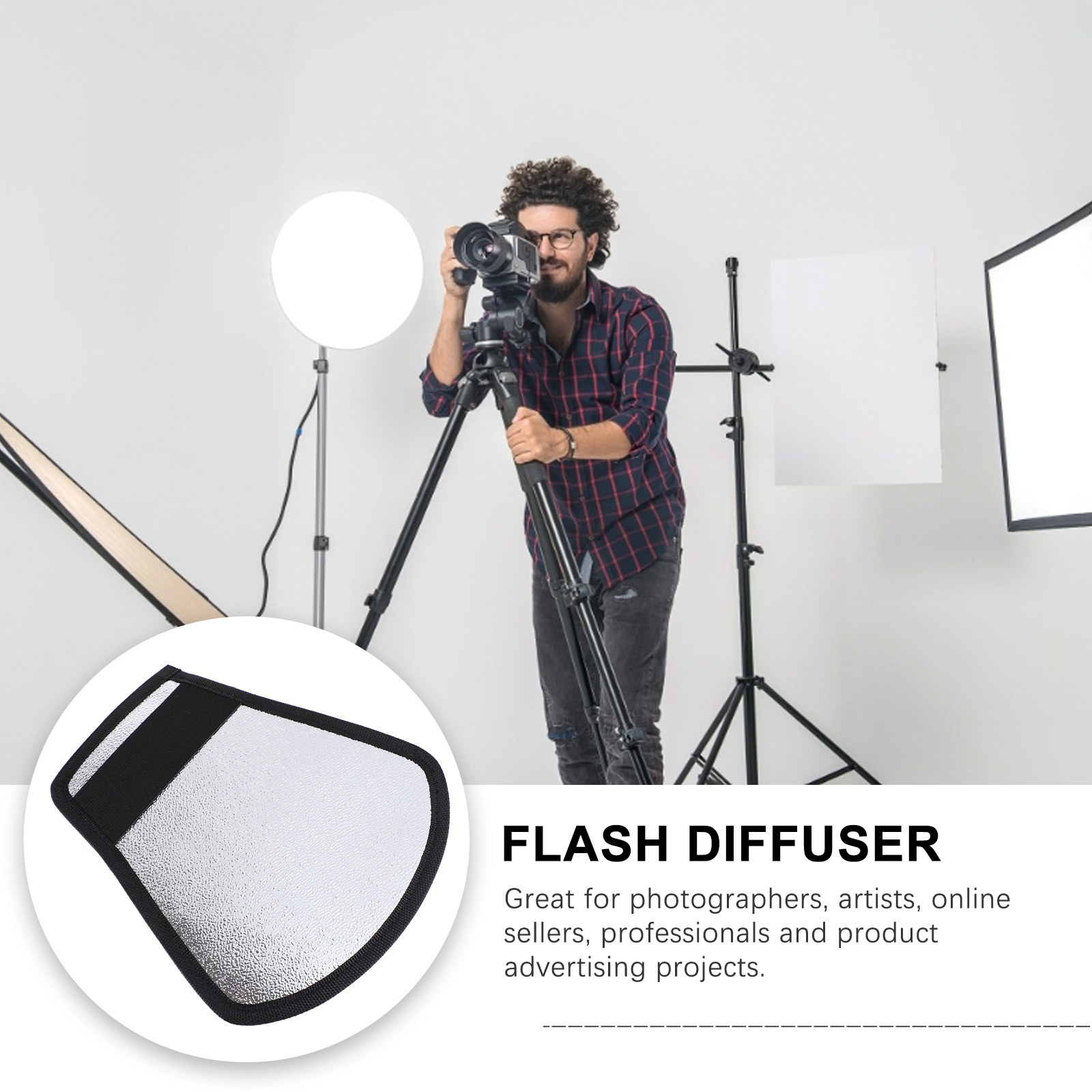 4Pcs Studio Grade Flash Reflec - Portrait Photography With Lighting 리뷰 및 가격