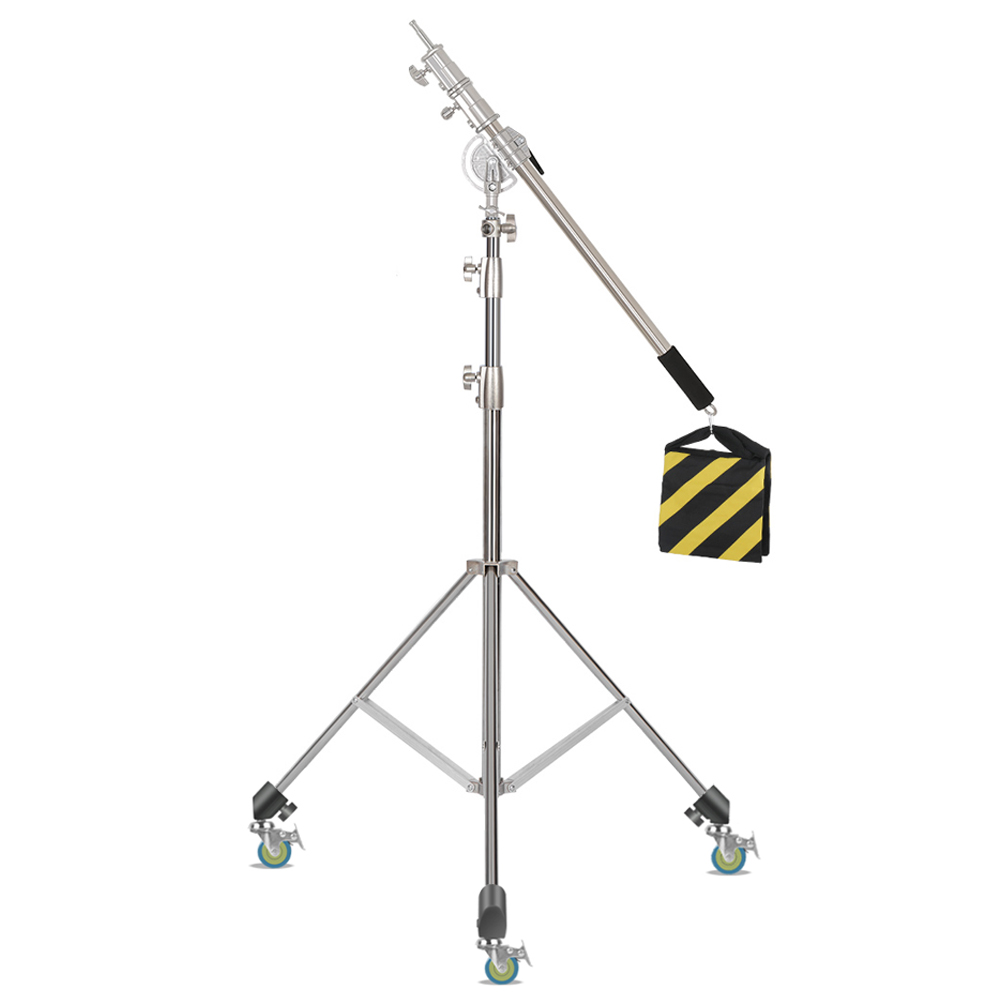 SH 2.8M Stainless Steel Light  - Photography Video Lighting Kit With Adjustable Tripod Stand 리뷰 및 가격