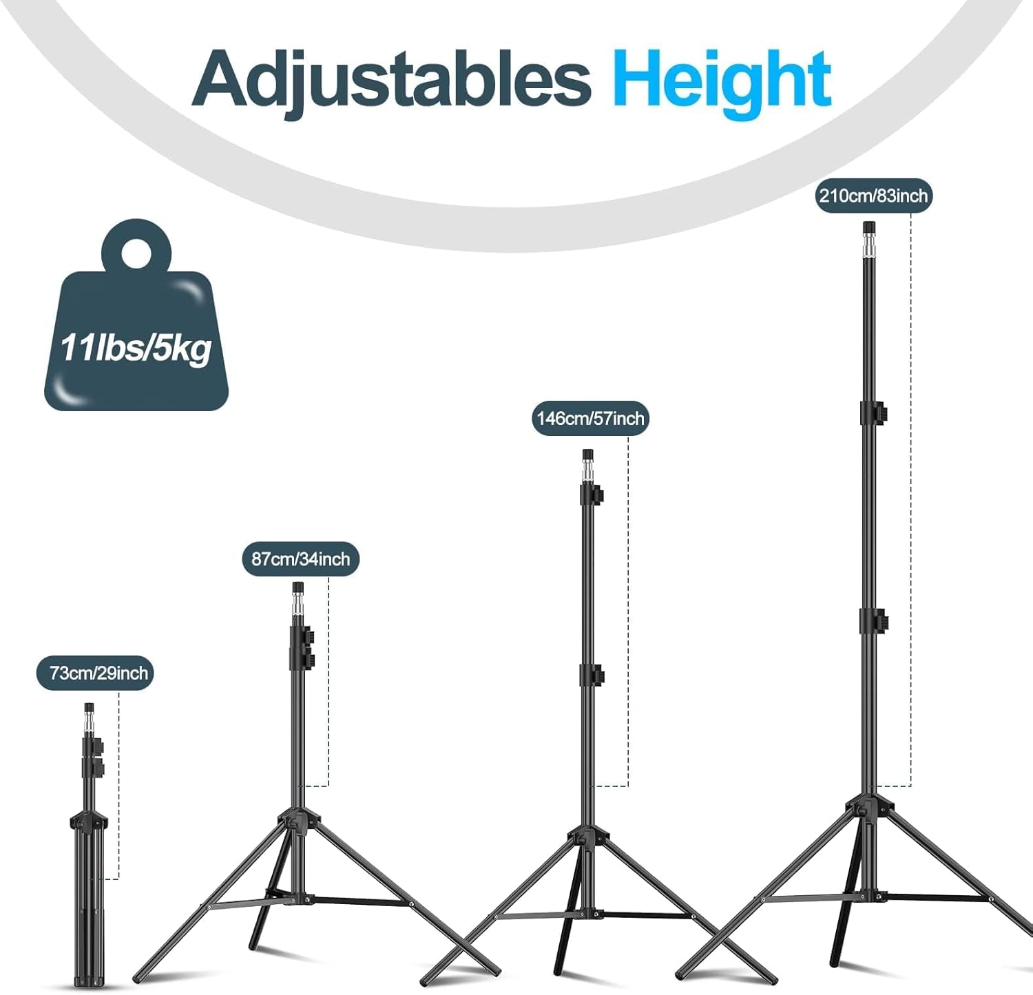 7 Ft Light Stand For Photograp - Portrait Photography With Lighting 리뷰 및 가격