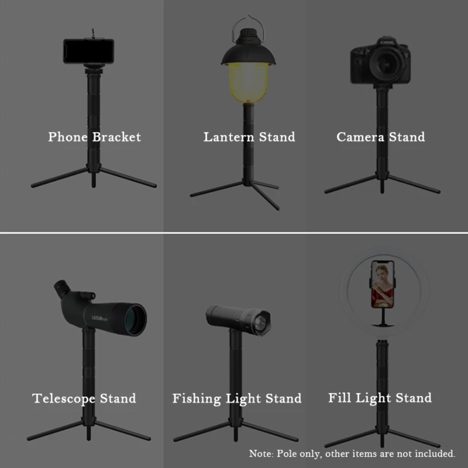 New Aluminum Lantern Stand Cam - Photography Video Lighting Kit With Adjustable Tripod Stand 리뷰 및 가격