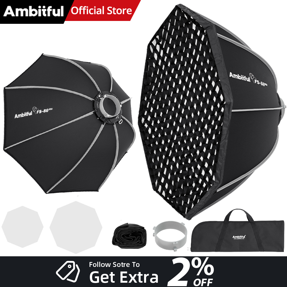 AMBITFUL FS80PROII Fast Setup  - Photography Studio Lighting Set Up 리뷰 및 가격