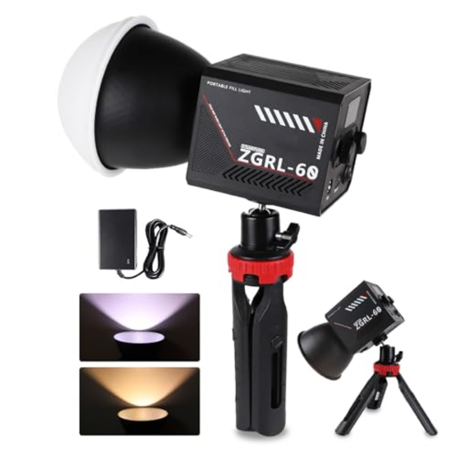 60W COB LED Video Light Handhe - Photography Lighting Color 리뷰 및 가격