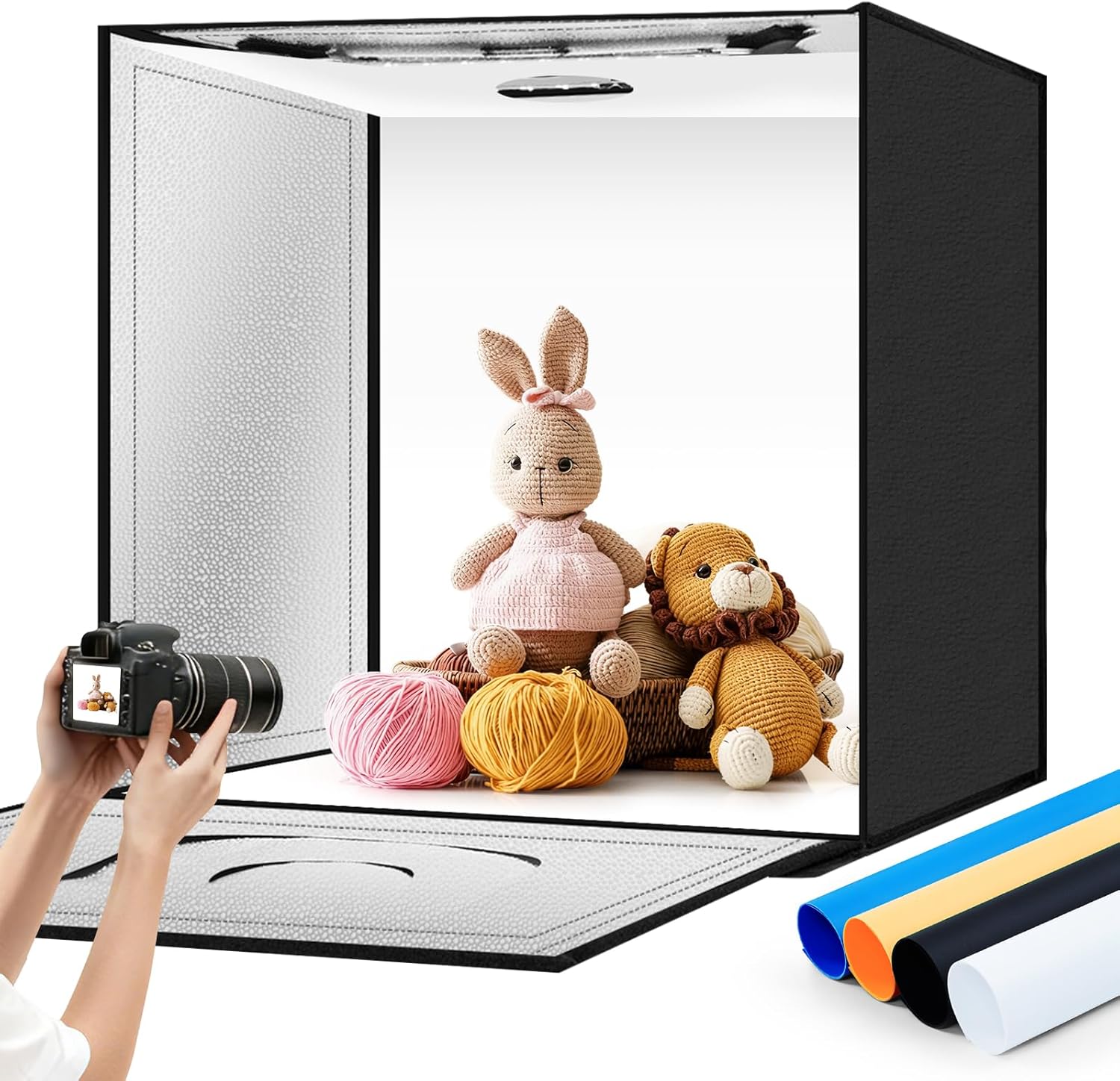 20x20 Foldable Light Box with  - Photography Lighting Color 리뷰 및 가격