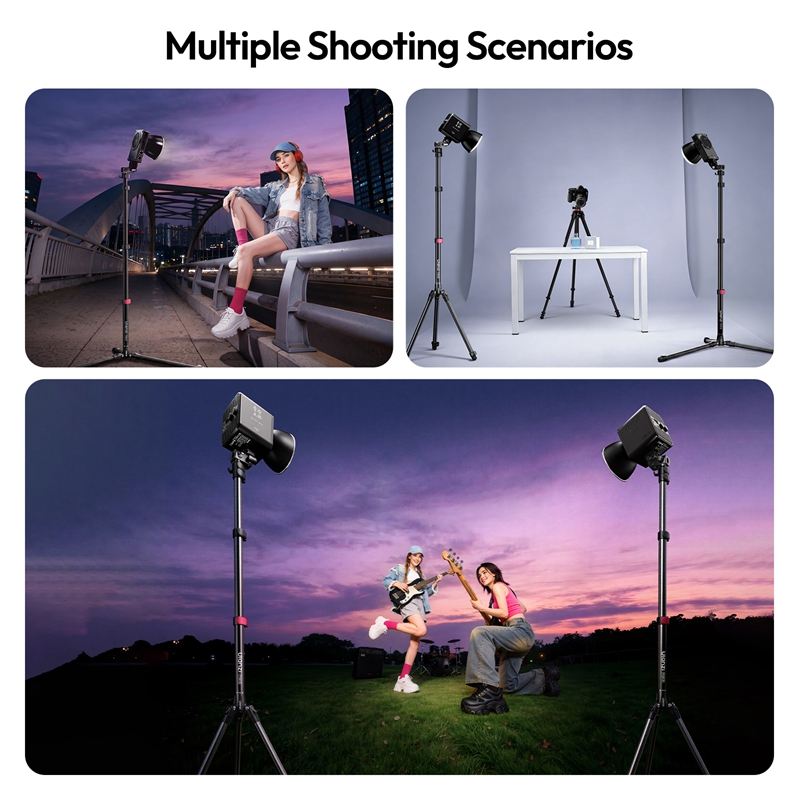 Ulanzi 210cm Reversible Leg Li - Photography Video Lighting Kit With Adjustable Tripod Stand 리뷰 및 가격