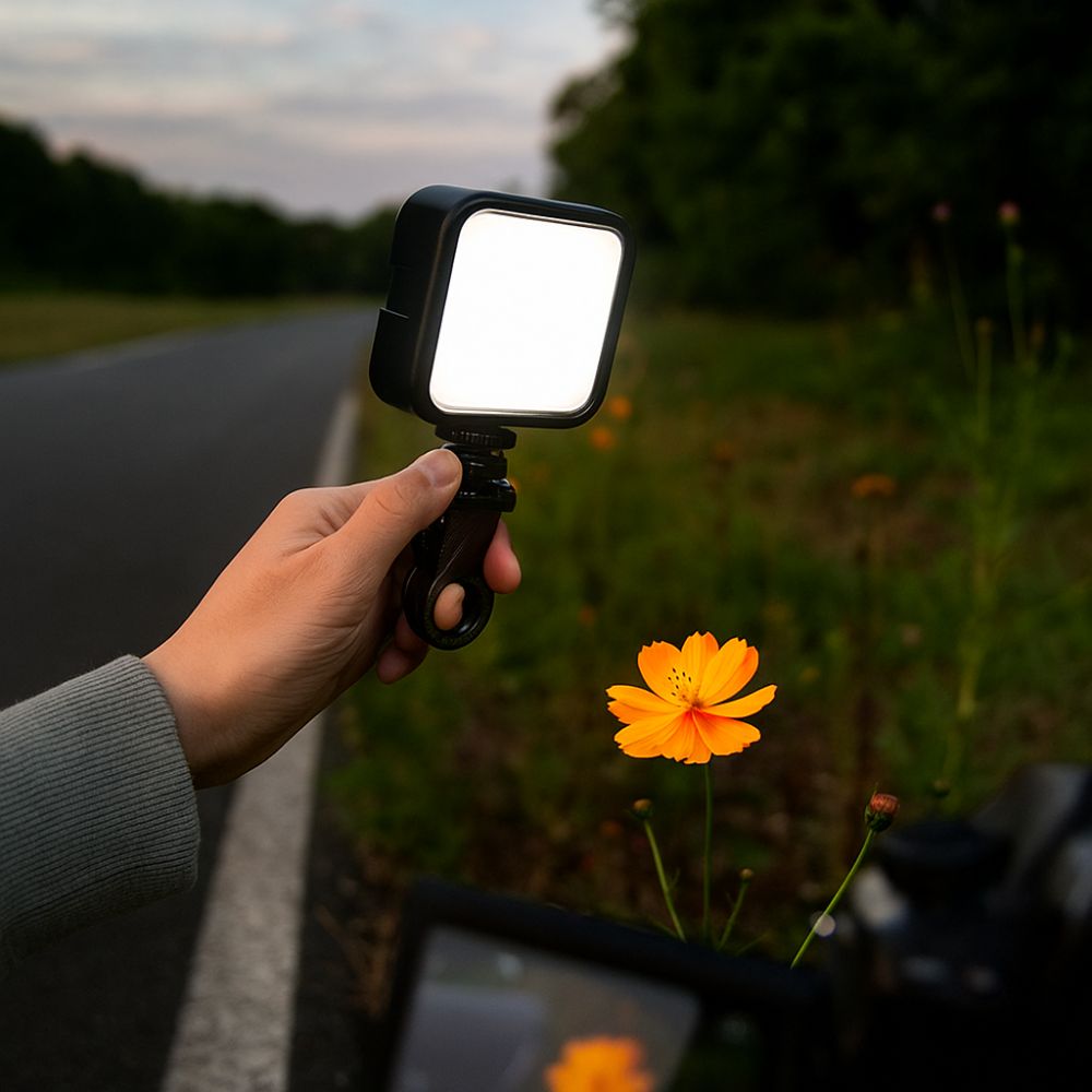 Mini Portable Selfie Fill Ligh - Photography Lighting Color 리뷰 및 가격