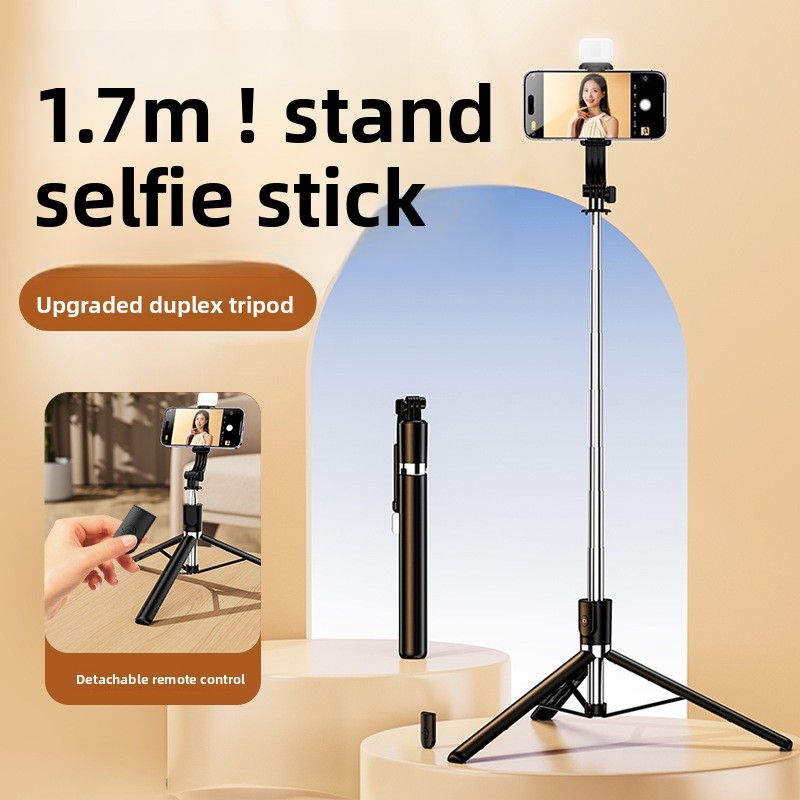 Extendable 1M Selfie Stick Tri - Photography Video Lighting Kit With Adjustable Tripod Stand 리뷰 및 가격