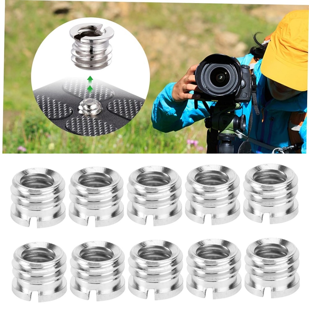 10PCS ﻿ Universal Camera Adapt - Photography Video Lighting Kit With Adjustable Tripod Stand 리뷰 및 가격