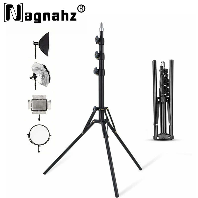 NAGNAHZ 78'' Photographic Ligh - Photography Video Lighting Kit With Adjustable Tripod Stand 리뷰 및 가격