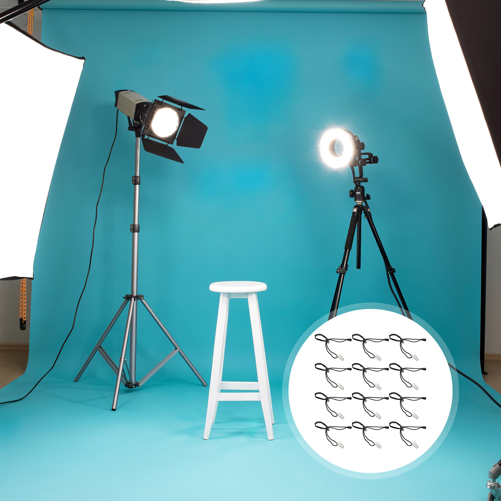 12Pcs Studio Background Clips  - Photography Studio Lighting Set Up 리뷰 및 가격