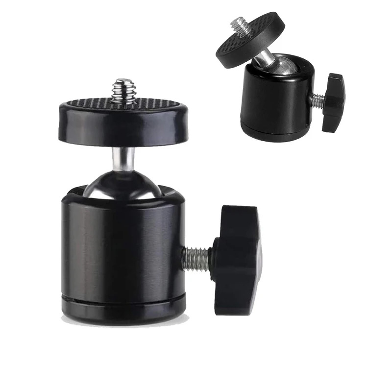 Hot Shoe 1/4 Screw Hole Tripod - Photography Video Lighting Kit With Adjustable Tripod Stand 리뷰 및 가격