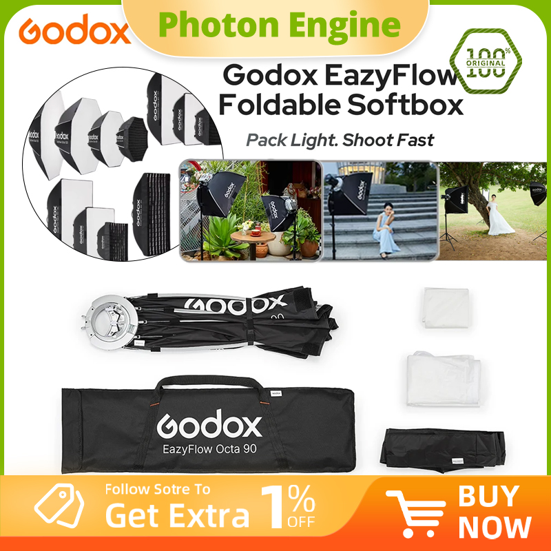 Godox EazyFlow series Foldable - Photography Studio Lighting Set Up 리뷰 및 가격
