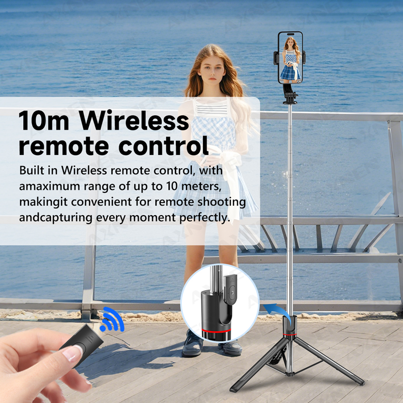 AXNEN F15 Extendable Selfie St - Photography Video Lighting Kit With Adjustable Tripod Stand 리뷰 및 가격